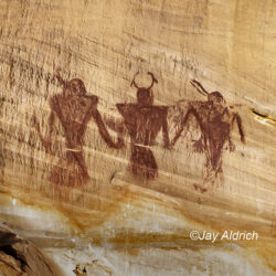 Pictographs Escalante Canyon - Image 5 of 20